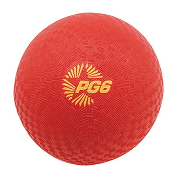 Champion Sports CHSPG6RD Playground Balls Inflates To 6In