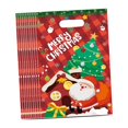 thumbnail image 3 of balikha 10Pcs Christmas Gift Bag Christmas Treat Bag Multifunctional Decoration Goody Bag Tote Bag for Presents Festival Xmas Biscuit D, 3 of 9