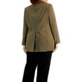 thumbnail image 2 of Calvin Klein Womens Plus Suit Separate Office One-Button Blazer Caper 20W, 2 of 2