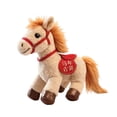 thumbnail image 1 of Caballo de peluche, adorno para el año chino 2026, divertido juguete de peluche para coche, poni de peluche para adolescentes y adultos., 1 of 10