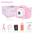 thumbnail image 2 of WOORNIGOJIN Kids Camera 1080p HD Digital Camera for Boys and Girls Aged 3-12 Years, 32GB SD card, Children's Day Gifts, Birthday Gifts (Pink), 2 of 11