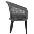 thumbnail image 5 of Safavieh Saxon Modern Wood Outdoor Armchair - Set of 2, Gray, 5 of 14