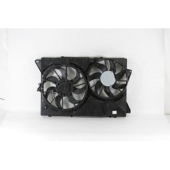Dual Radiator and Condenser Fan Assembly - Cooling Direct Fit/For FO3115202 13-15 Ford Explorer 2.0L/3.5L Without Turbo, 13-19 Flex 3.5L MKT 3.5L Turbo / 3.7L Fits select: 2013-2019 LINCOLN MKT