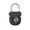 Black, variant on Waterproof Fast Unlock Fingerprint Padlock USB Rechargeable Portable Lock for Drawer Luggage Gym ,Easy DIY Installation