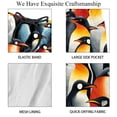 thumbnail image 4 of luoweisi Men's Beach Shorts Quick Dry Swim Trunks with Mesh Lining Penguin L, 4 of 5