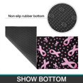 thumbnail image 6 of Pink Ribbon Breast Kitchen Rugs Sets Of 2,Anti Fatigue Kitchen Mat Rugs Non Slip Washable,Decorative Kitchen Floor Mats for Kitchen,Sink,Laundry,17"x30"+17"x47", 6 of 7