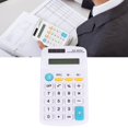 thumbnail image 4 of Calculators,8 Digit Portable Mini Calculator with Clear Display Battery Power ABS Material Desktop Calculator Pocket Size Scientific Calculator for Office Business School, 4 of 7
