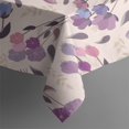 thumbnail image 4 of Pioneer Flower Floral Print Pattern Rectangle Tablecloth 60"x120",Waterproof Polyester Rectangle Table Cloth, Wipeable Spillproof Polyester Tablecloth for Dining, Camping, Indoor and Outdoor, 4 of 6
