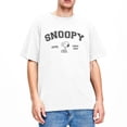thumbnail image 5 of Camiseta de Snoopy y Charlie Brown, camisetas de tendencia, camisetas de manga corta Y2K, camiseta básica de verano de algodón, cuello redondo, ropa de talla grande 5XL, 5 of 5