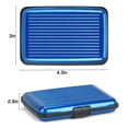 thumbnail image 3 of Deago Men Women RFID Blocking Credit Card Holder Pocket Purse Case Security Wallet (Blue), 3 of 10