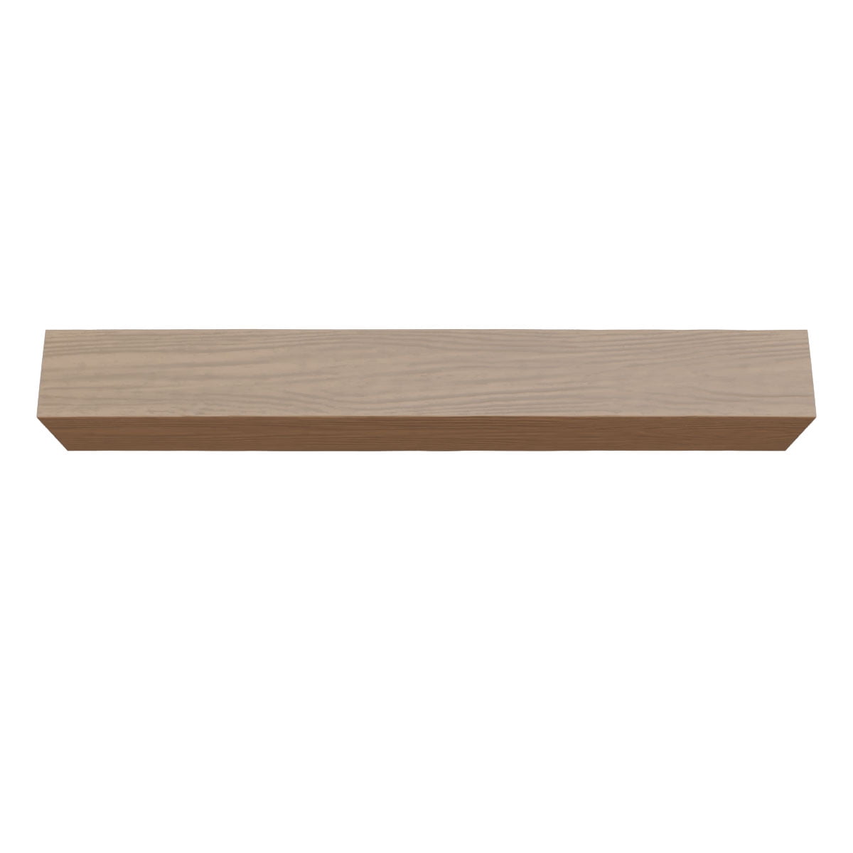 Ekena Millwork 5 1/2"W x 7 1/2"H x 192"L 3-Sided (U-Beam) Mena HeritageTimber Faux Wood Ceiling Beam, Natural White Oak