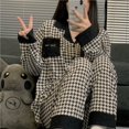 thumbnail image 4 of Pijamas para hombres y mujeres, pantalones de manga larga de primavera y otoño, ropa de casa de celebridades de otoño e invierno de dos piezas para parejas, 4 of 6