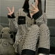 thumbnail image 4 of Pijamas para hombres y mujeres, pantalones de manga larga de primavera y otoño, ropa de casa de celebridades de otoño e invierno de dos piezas para parejas, 4 of 6