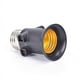 thumbnail image 3 of Pbt Fireproof E27 Bulb Adapter Lamp Holder Base Socket Conversion With Eu Plug, 3 of 4