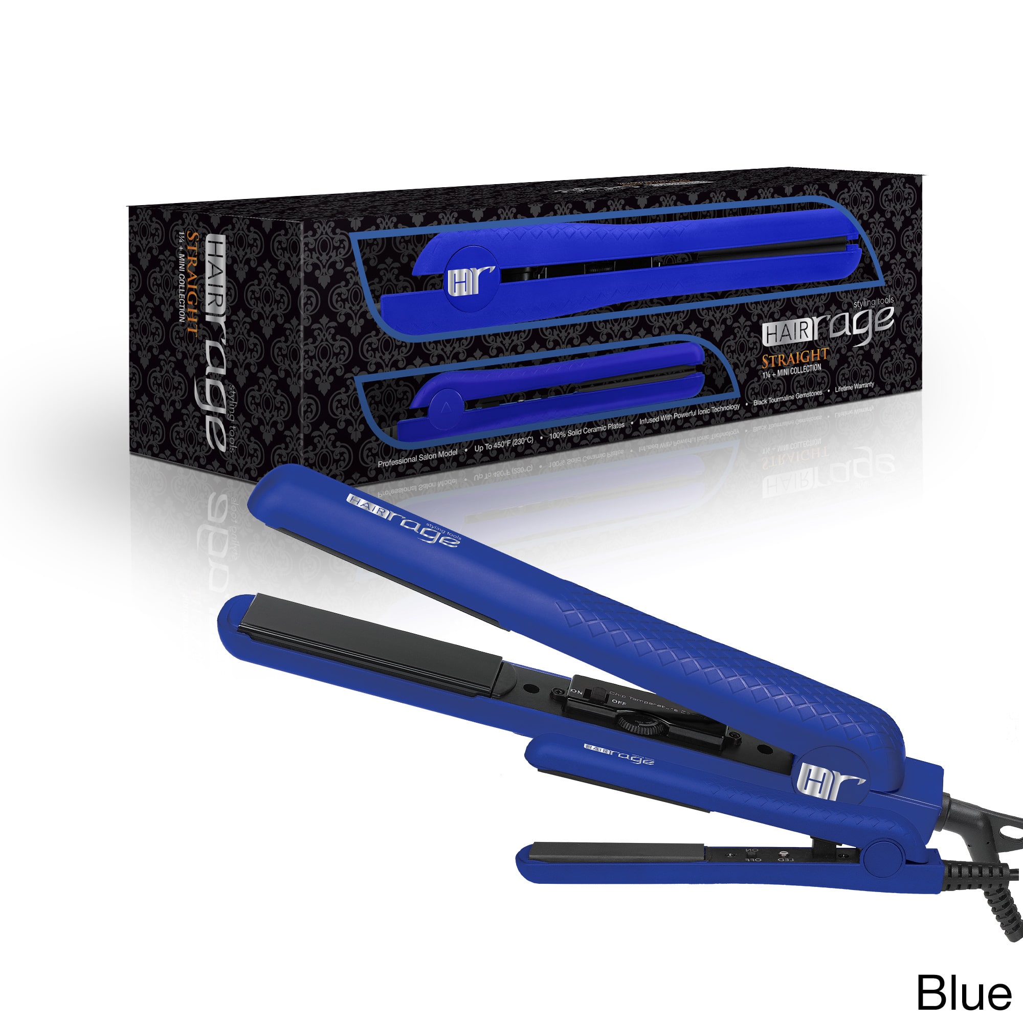 Cortex Hair Rage 1.25-inch Flat Iron and 0.5-inch Mini Iron