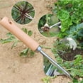 thumbnail image 4 of Extractor de plántulas de acero inoxidable, herramienta de deshierbe para jardín, arrancador de raíz, eliminación de plántulas, 1 unidad, 4 of 5