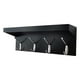 thumbnail image 3 of PERCHERO ZENSE FLORENCE MADERA CHOCOLATE, 3 of 4
