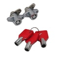 thumbnail image 3 of jiaping New Motorcycles Hard Saddlebag Locks w/ Keys Set Replace For Touring Electra, 3 of 9