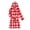 Red, variant on Girls Long Sleeve Sleep Robe, One-Piece, Sizes 4-18