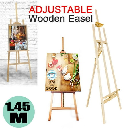 Canvas Holder - Portable Tripod Easel Durable Wood Sketch Fold Art Craft Painters Canvas Holder