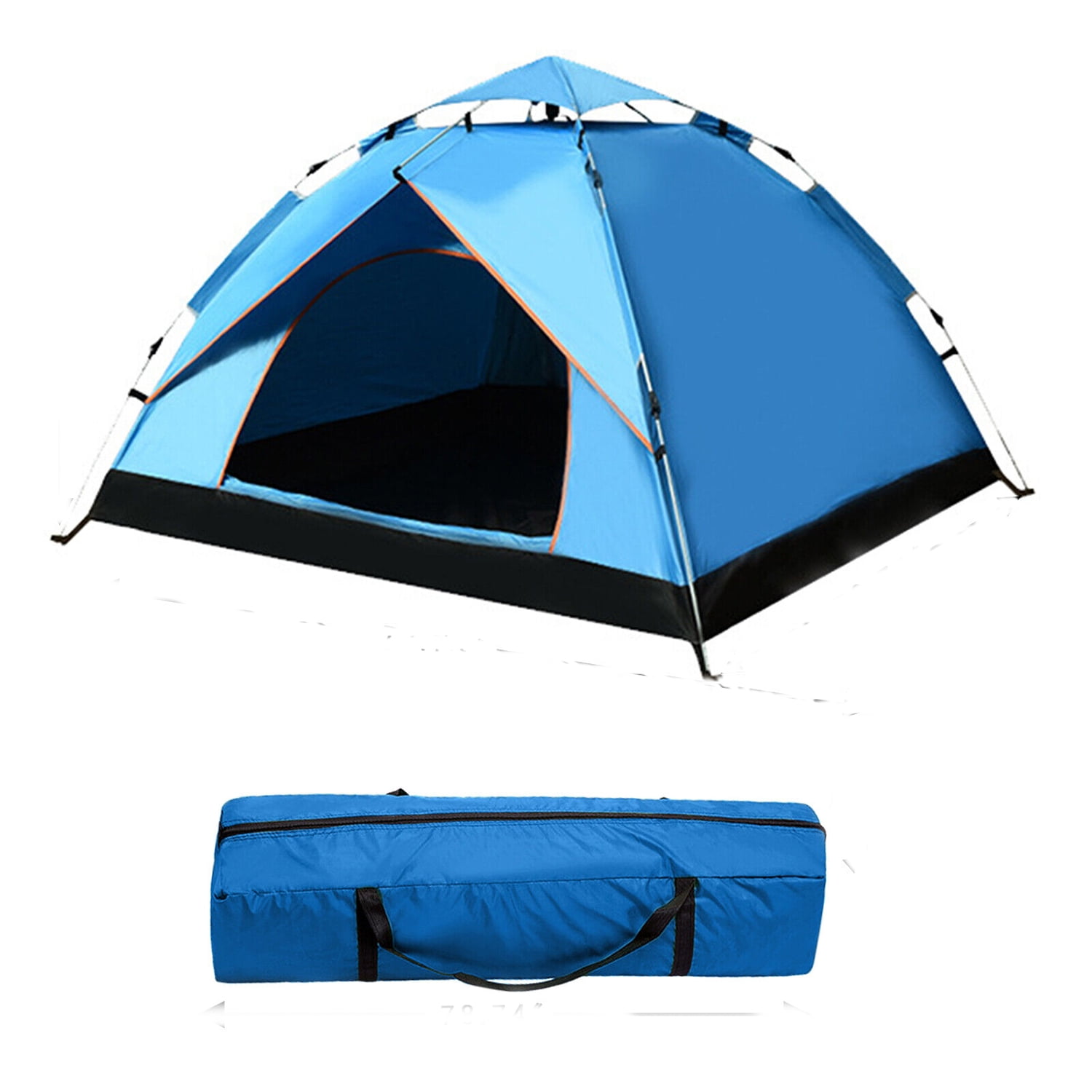 Outdoor Products Camping Tent Instant Cabin Tent Easy Pop Up 4 Person Tent