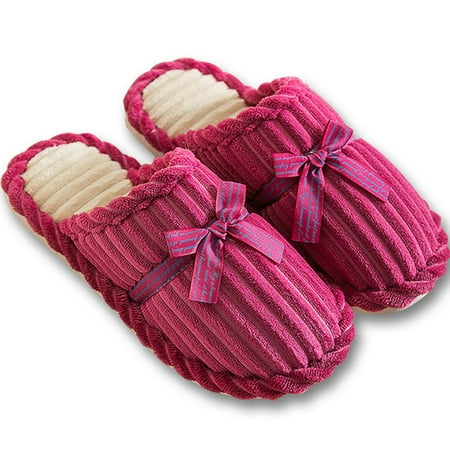 

Winter Warm Couple Corduroy Home Slippers