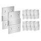 thumbnail image 1 of 10Pair Cleat Hanger Heavy Duty Metal Hanger Photo Rack Art Frame Wall Hardware Z-Barfor Hook Mirror, 1 of 5