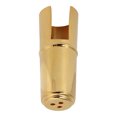 thumbnail image 3 of Tapa protectora para boquilla de saxofón ANGGREK Metal dorado portátil Buena protección, 3 of 8