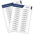 thumbnail image 1 of Pegatinas para tatuajes de cejas Bliss and Beyond USA, 24 pares, 1 of 9