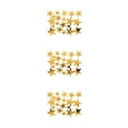 thumbnail image 2 of Monstrate Paquete de 20 pegatinas de espejo para pared, autoadhesivas, para decoración del hogar y exteriores, color dorado Oro 3Conjunto, 2 of 6