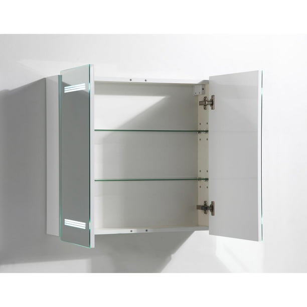 Vanity Art Led Bathroom Mirror Medicine, Vanity Art Led Bathroom Mirror Medicine Cabinet With Rock Switch