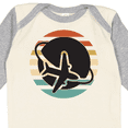 thumbnail image 4 of Inktastic Airplane Trip Vintage Travel Boys or Girls Long Sleeve Baby Bodysuit, 4 of 5