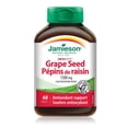 thumbnail image 1 of Jamieson Caplets de Pépins de Raisin 1500 mg, 1 of 3