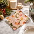 thumbnail image 6 of EWASWON Christmas Decoration Clearance, Christmas Printed Paper Towels Roll Disposable Tear Away Kitchen Cleaning Cloths Xmas Holiday Decorative Towel For Home Kitchen, 6 of 7