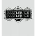 thumbnail image 2 of Beetlejuice Beetlejuice Black Sign Logo Women's Vivid White Crop Tee-XXL, 2 of 3
