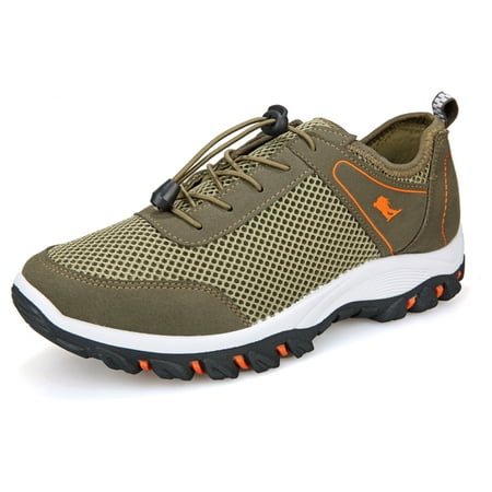 Meigar Men's Causal Sneakers Hiking Shoes Mesh Walking Sport Trainers Running (Best Walking Running Hiking Shoes)