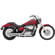 Cobra Streetrod Exhaust Chrome Straightcut 1711T