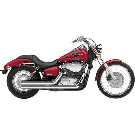 Cobra Streetrod Exhaust Chrome Straightcut 1711T