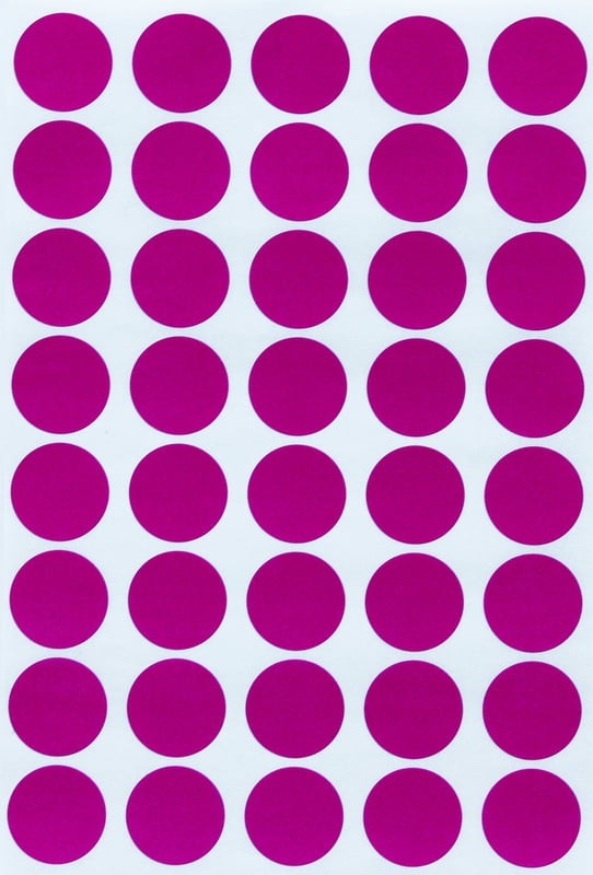 Office Pack of 1,000 JOT Removable 4 Colors Coding Labels dots 1/4" Office Supplies