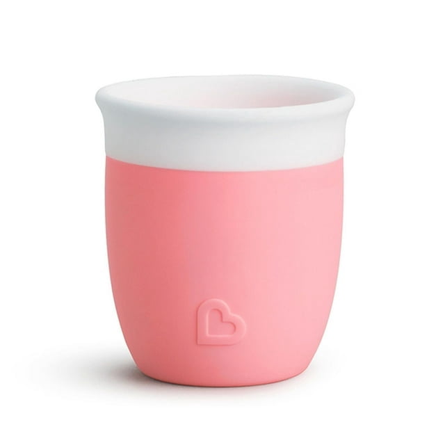 Munchkin C'est en Silicone! Gobelet d'Entraînement Ouvert pour Bébés et Tout-Petits 4 Mois et Plus, 2 Onces
