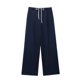 thumbnail image 3 of HH TRAF Pantalones largos de empalme de moda para mujer, pantalones holgados con cordones y cintura alta, elegantes y sólidos, pantalones casuales de verano para mujer, pantalones de pierna ancha, 3 of 5