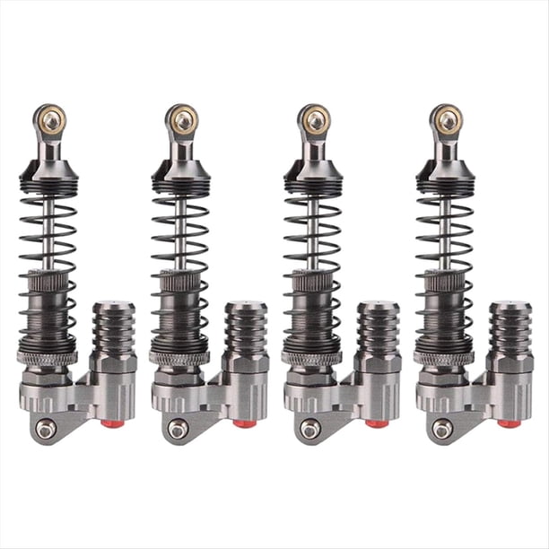 4 UNIDS 100mm Amortiguador Juego de Cojinetes para 1/10 RC Crawler Axial SCX10 para CC01 D90 RC Coche de Actualización