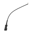 thumbnail image 1 of 1pc Sensor de desgaste de pastilla de freno delantero para FORD TRANSIT 2012-2024 No.BK212N248AA Goma TPU Negra, 1 of 6