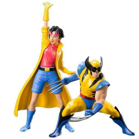 Marvel Universe Presents 7 Inch Statue Figure ArtFX  - Wolverine & Jubilee 1992