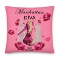 thumbnail image 2 of Premium Pillow 'Pink Diamond', 2 of 10