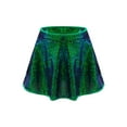 thumbnail image 1 of Hansber Jupe à Sequins pour Filles, Jupe de Danse Moderne Jazz Hip Hop Latin Ballet Turquoise 6, 1 of 5