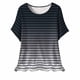 thumbnail image 1 of Camisetas de Manga Corta para Mujeres, Camiseta de Cuello Redondo Impresa de Moda, Primavera Y Verano Casual, 1 of 8