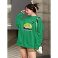 thumbnail image 2 of Japanese Bon Incense Burner Sweatshirt Women -Image by Shutterstock, Female Large, 2 of 4
