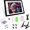 white, variant on A3 LED Light Pad - Dimmable Light Board Kit, Sketching, Tracing - USB DIY Art Light Box, with 61 count 5D Painting Tools Set for Full Drill & Partial Drill Art