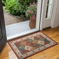 thumbnail image 2 of Farmhouse Boho Kitchen Rugs and Mats 30x17 Inch, Red Boho Kitchen Rug, Washable Non Skid Floor Mat for Home Kitchen Decor, 2 of 6